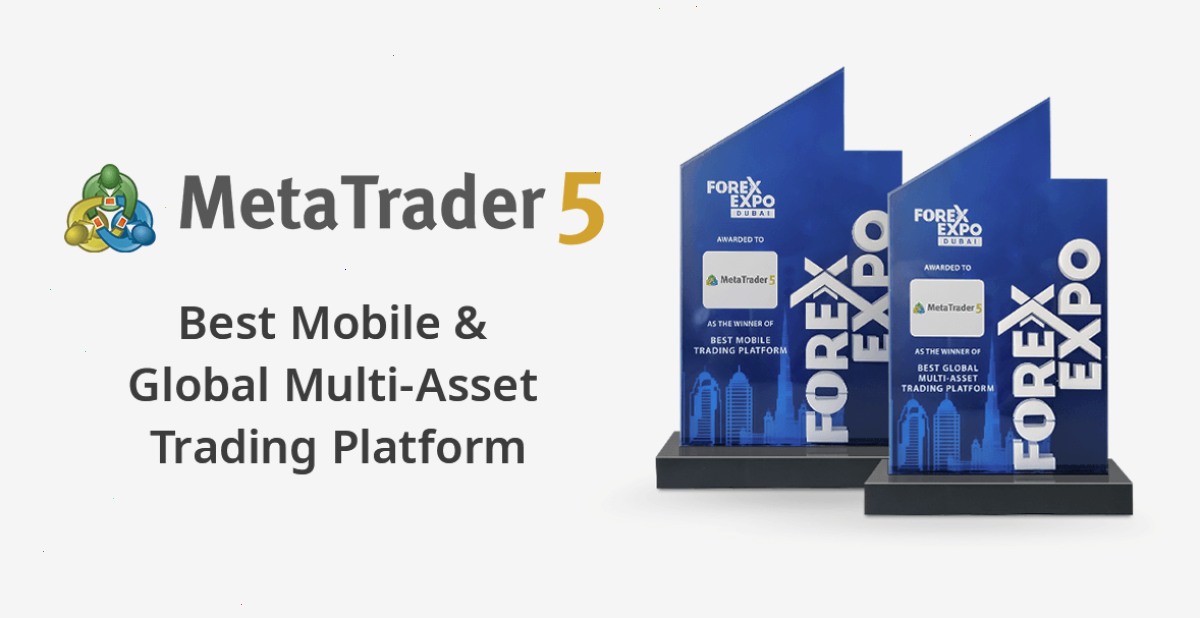 MetaTrader 5荣获2023迪拜外汇博览会的两项大奖